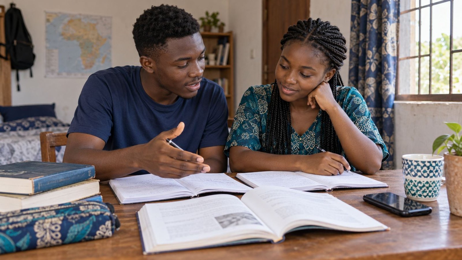 Illustrative image of young people learning